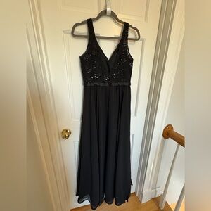 Morilee Bridesmaid Dress #122 in Black - Size 10